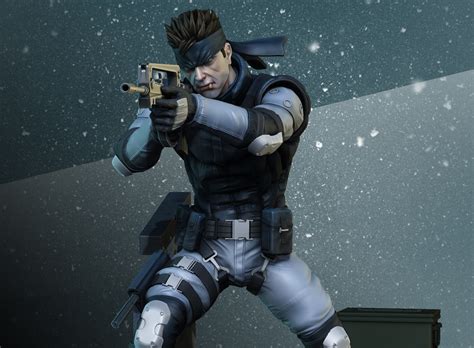 solid snake mgs1 model